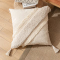 Axyaa Boho Cotton Cushion Cover 45x45cm/30x50cm with Tassels
