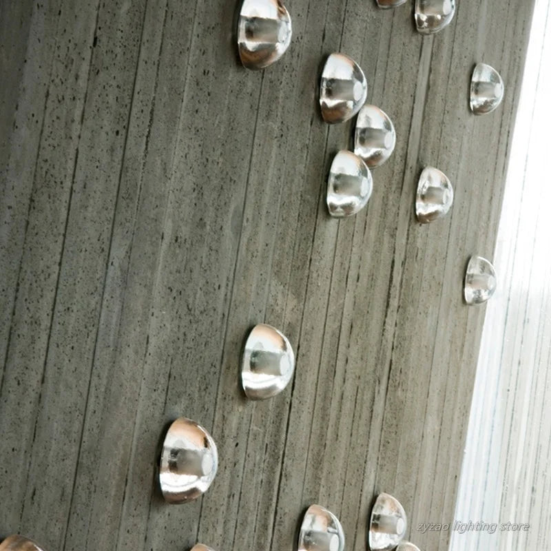 Axyaa Crystal LED Wall Lamps: Minimalist Home Decor & Bedroom Bedside Lights