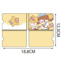 Axyaa Cartoon Mask Storage Organizer Case for Students and Adults