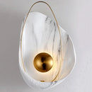 Axyaa Shell Wall Lamp - Nordic Light Luxury Design for Living Room & Bedroom