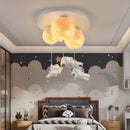 Axyaa Astronaut Moonlight Bubble Chandelier for Kids Room