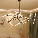 Axyaa Tree Branch Chandelier: Post-modern LED Designer Lamp for Home Decor