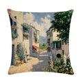 Axyaa Countryside Scenery Cushion Cover, for Stylish Sofa Decor