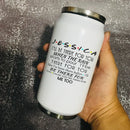 Axyaa Friends Tv Personalized Name Vacuum Thermos Mug 11oz Stainless Steel