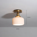 Nordic Copper LED Ceiling Lights by Axyaa