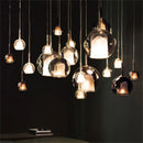 Axyaa Penta Glo Glass Bubble Pendant Light for Dining Bar Kitchen