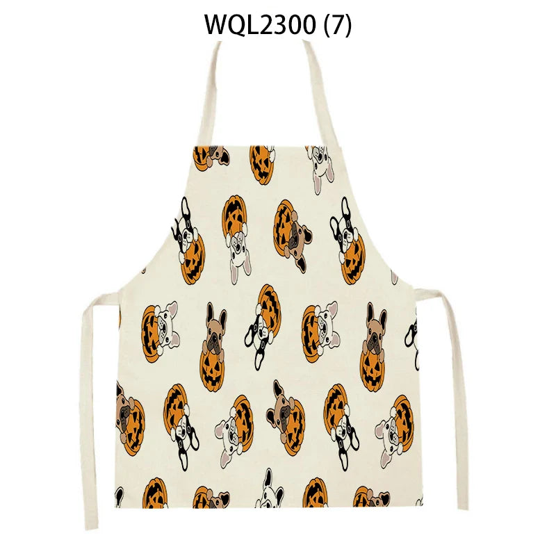 Axyaa Nordic Clouds Apron for Home Cooking & Baking