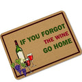 Axyaa Funny Wine Doormat for Home, Kitchen, Bathroom - Christmas Gift