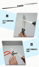 Axya Double-sided Diamond Knife Sharpener Whetstone Rod - Household Kitchen Tool