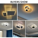 Axya Modern LED Chandeliers for Living Dining Bedroom Aisle Home Lamps