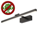 Axyaa 40CM Nordic Minimalist White Mirror Wall Lamp LED 9W Acrylic Black