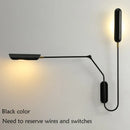 Axyaa Adjustable Vintage Wall Lamp with Switch for Reading, Bedside, and Retro Ambiance