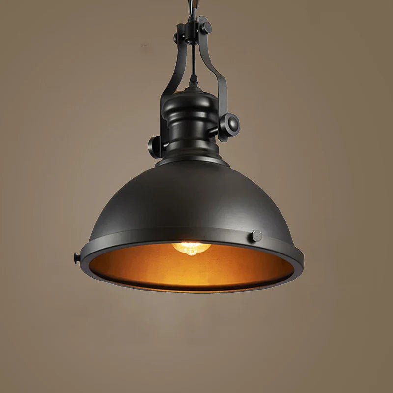 Axyaa Retro Industrial Pendant Lamp Chain Kitchen Ceiling Lights