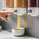Axyaa Food Storage Box - Transparent Wall-Mounted Container for Kitchen Organization