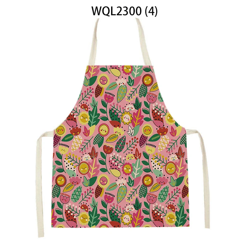 Axyaa Nordic Clouds Apron for Home Cooking & Baking