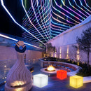 Axyaa LED Night Light: Remote Controlled Atmosphere Lamp for Coffee Shop - Adjustable Garden Lighting