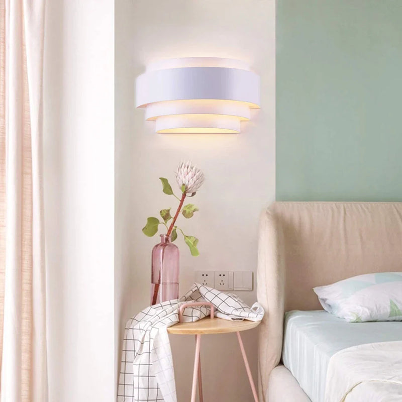 Axyaa Nordic LED Wall Sconce Indoor Lighting Fixture in Modern Style