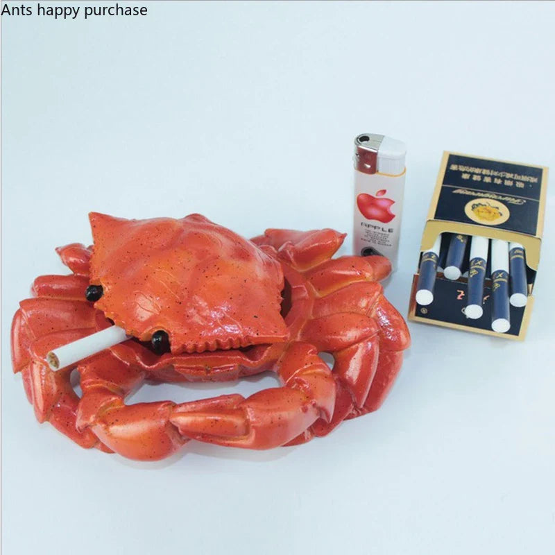 Axya Crab Resin Ash Storage Tray with Cover - Smoking Accessories
