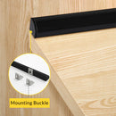 Axyaa LED V-Type Black Tube Bar Lamp with Aluminum Profiles & Milky Cover