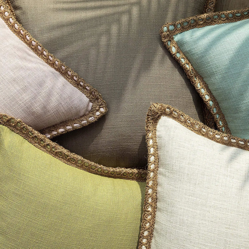 Nordic Linen Cushion Covers 45x45 for Sofa Living Room Bed - Axyaa