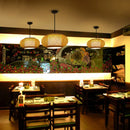Axyaa Woven Vine Pendant Light: Simple E27 Bamboo Lamp for Home and Hospitality