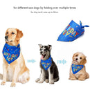 Axyaa Large Pet Bandana: Festive Triangle Bib for Dogs & Cats