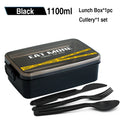 Axyaa Stainless Steel Liner Lunch Box with Free Cutlery and Letter Pattern