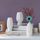 Axya Nordic Ceramic Flower Vase: Rustic Modern Home Decor & Room Decoration