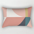 Axyaa Velvet Lumbar Pillow Cover for Sofa and Bedroom