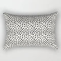 Axyaa Rectangle Lumbar Cushion Cover for Home Sofa Decoration