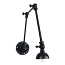 Axyaa Vintage Iron Swing Arm Wall Lamp