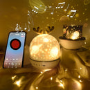 Axyaa Starry Sky Music Projector with BT Speaker – Bedroom Night Light & Decor