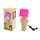 Axya Shy Kid Desk Lamp: Creative LED Table Light for Bedroom, Reading & Night Light