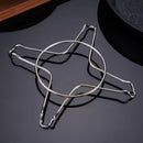Axyaa 4/5 Star Stainless Steel Steamer Grid Rack for Cooking Utensils