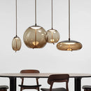 Axyaa Modern Nordic LED Glass Pendant Lights for Dining and Bedroom Decor