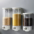 Axyaa Food Storage Box - Transparent Wall-Mounted Container for Kitchen Organization