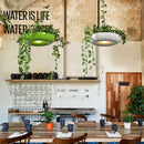 Axyaa Modern Plant Pendant Lights Nordic Style Office Decor Lighting Fixtures