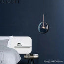Nordic Glass Pendant Lights for Restaurant Bedroom Bar Cafe by Axyaa
