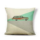 Axyaa Retro Record Camera Pillow Cover - 45X45CM