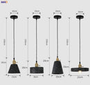 Axyaa Nordic Cement Pendant Lamp - Industrial Loft Style Vintage Light Fixtures