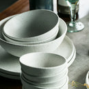 Axya Stoneware Dinner Set: Ceramic Dinnerware Sets for Restaurant Tableware