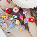 Axyaa Mini Cartoon Animal Resin Figurines for DIY Crafts & Accessories