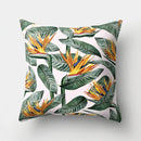 Axyaa Tropical Plants & Hibiscus Flower Pillow Cover Collection