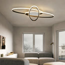 Axyaa Modern LED Ceiling Light for Living Room Bedroom Deco, Dimmable, 110V 220V