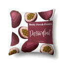 Fresh Fruits Watermelon Throw Pillow Covers by Axyaa
