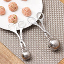 Axyaa Stainless Steel Meatball Maker & Ice Cream Mold for Home Kitchen