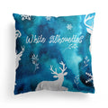 Watercolor Elk Series Polyester Pillow Case Branded for Axyaa