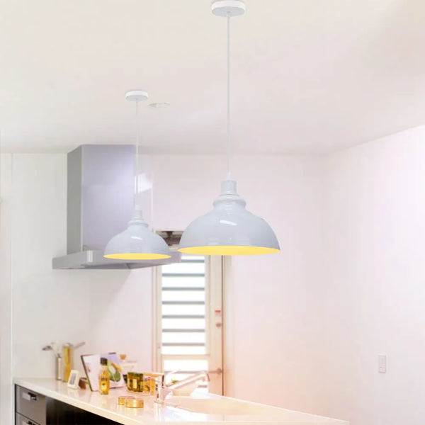 Axya Industrial Pendant Light: Retro Loft Lampshade for Living Room, Bar - Vintage Style