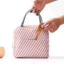 Axyaa Insulated Fashion Lunch Bag with Functional Pattern - Portable Thermal Food Box