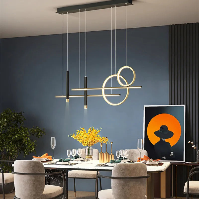 Axya Nordic Pendant Lights for Living Room Dining Kitchen Chandelier Home Decoration